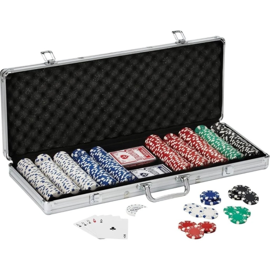 POCKER CASINO GAME 300 PIS CHIPS POCKER Game of 300 Chips-Poker Set