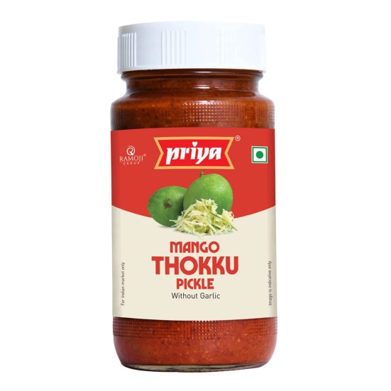 Priya Mango Thokku Pkl Wo Garlic 300G, 1 Pc