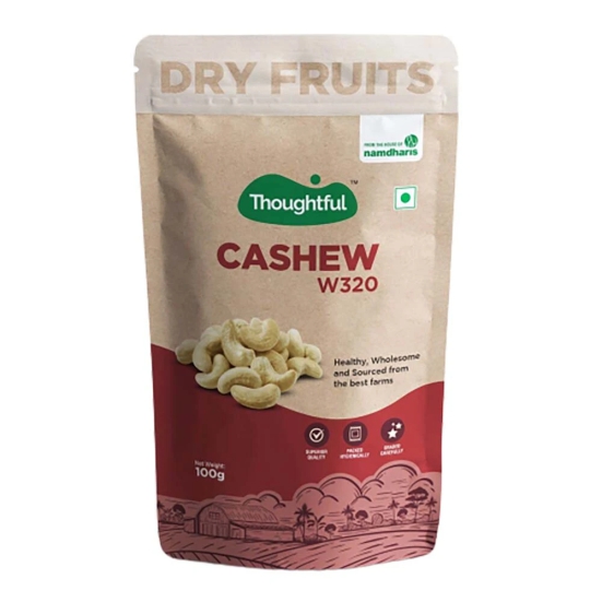 Namdhari Fresh Thoughtful Cashew W 320, 100 Gm, 1 Pc