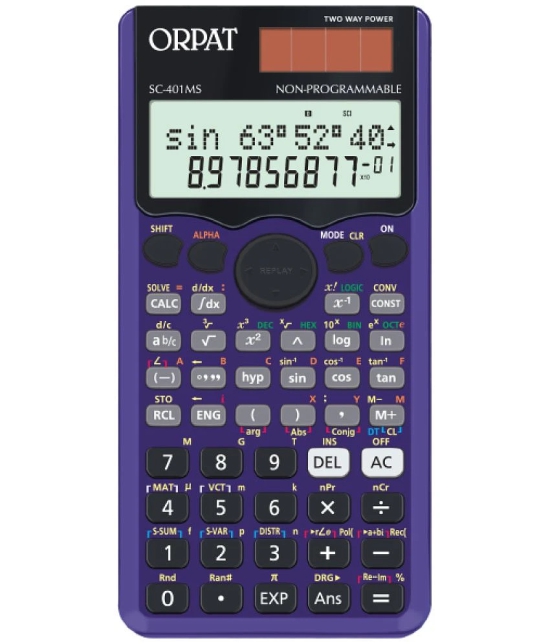 Orpat Scientific Desktop Calculators SC-401 MS VIOLET