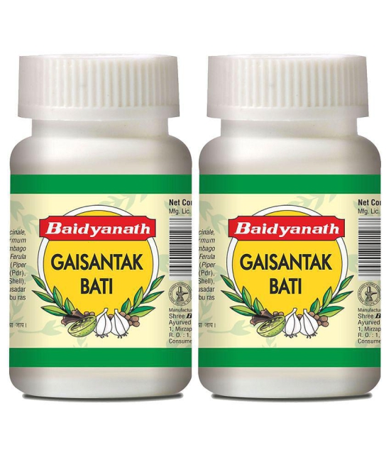 Baidyanath Gaisantak Bati Tablet 80gm (Pack of 2)