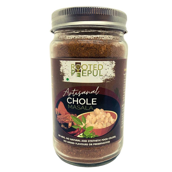 Artisanal Chola Masala | No Onion, No Garlic|  More Spice Less Chilli | 100% Natural-200 g