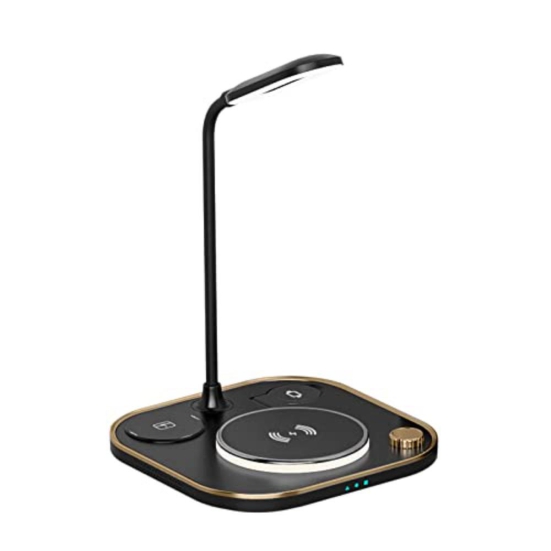 JCBL Accessories 5-in-1 Wireless Charger For Mobile (Black)