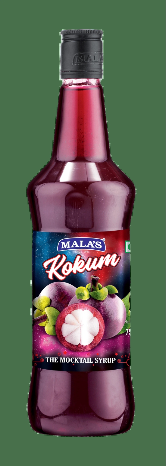 Malas Kokum Cordial Syrup 750 ml for Mocktail & Cocktail