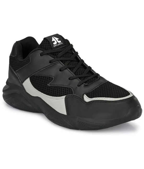 OFF LIMITS - ROGER Black Mens Sports Running Shoes - None