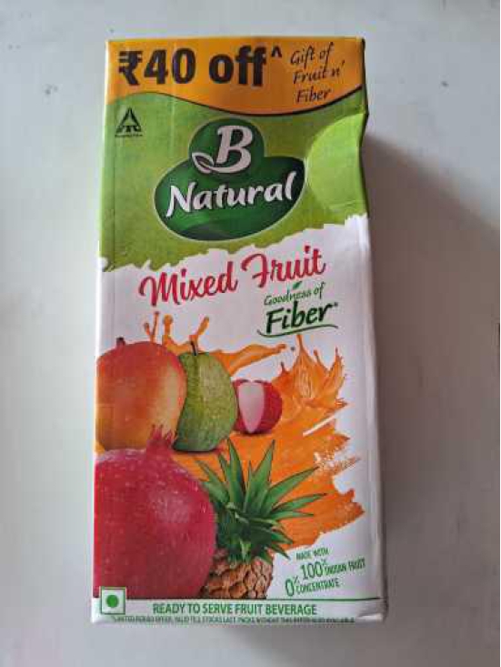 B Natural Mix Fruit  Juice 980 Ml