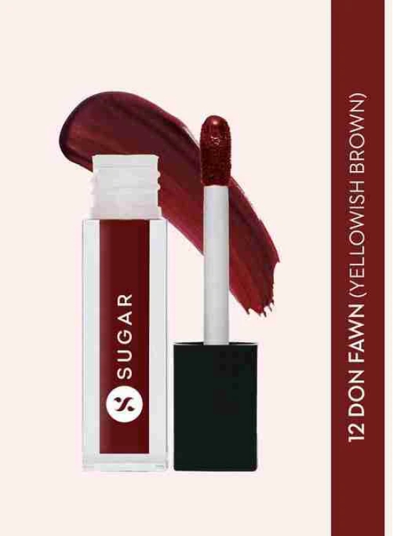 Smudge Me Not Liquid Mini Lipstick - 12 Don Fawn (Yellow Brown)