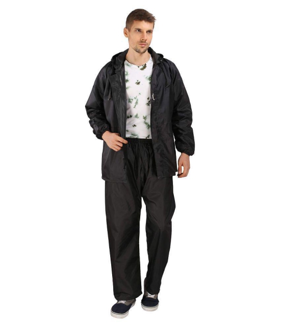 Goodluck Black Rain Suit - 2XL