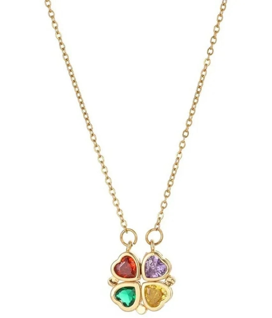 FASHION FRILL Multi Color Pendant ( Pack of 1 ) - Multi Color