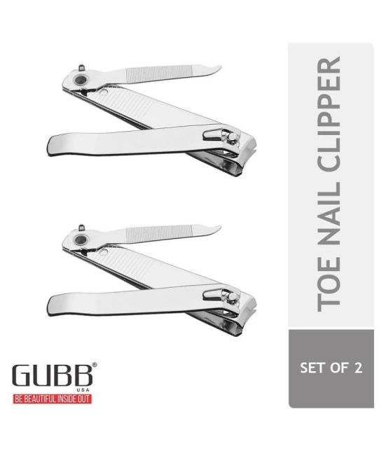 Gubb Toe Nail Clipper Manicure & Pedicure Kit 2 Pcs Pack of 2