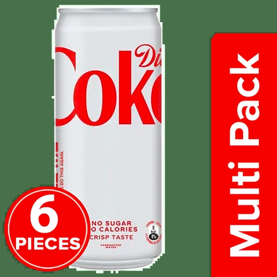 Coke Diet Can, 300 Ml