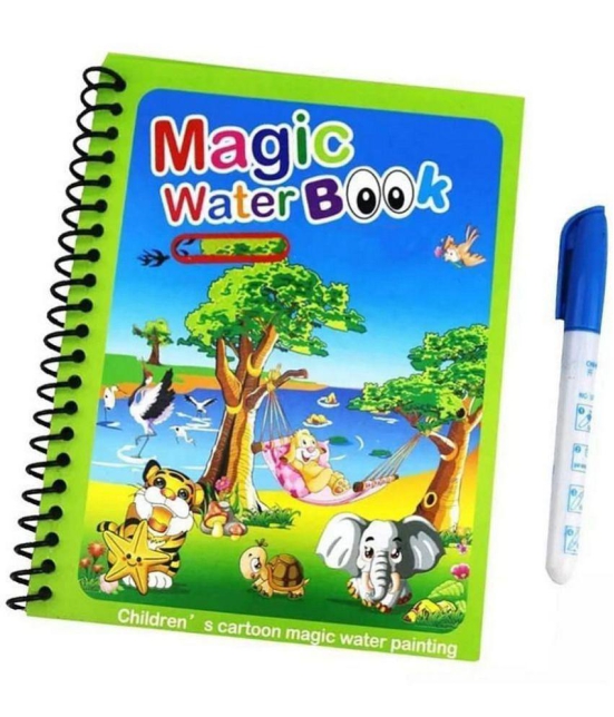 Water Coloring Books for Toddlers, Water Painting Book for Toddlers, Paint with Water Books, Water Doodle Book Toys for 3-5, Travel Toys for Toddlers, Toddler Travel Toys