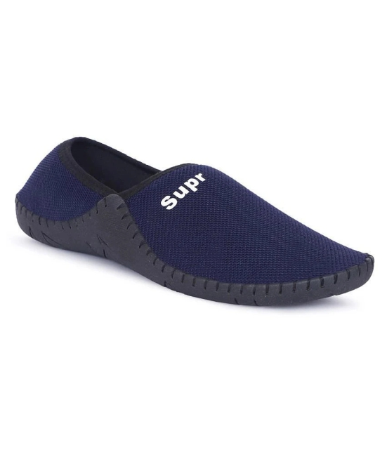 Aadi - Blue Mens Slip-on Shoes - 7