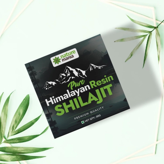 Nature Mania Pure Himalayan Shilajit Resin - 30 gm | For Men and Women