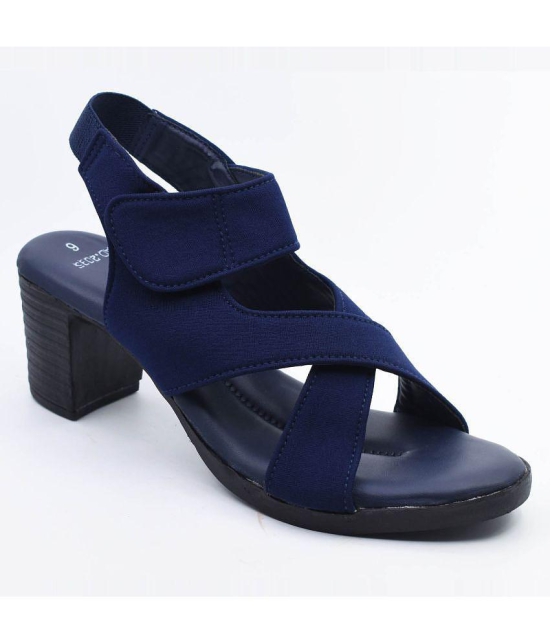 Dream Makers - Blue Women''s Sandal Heels - None