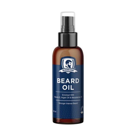 Paraben Free Beard Oil With Vitamin E & Argan Oil For Soft, Shiny, Itch-Free Beard (50 ML)