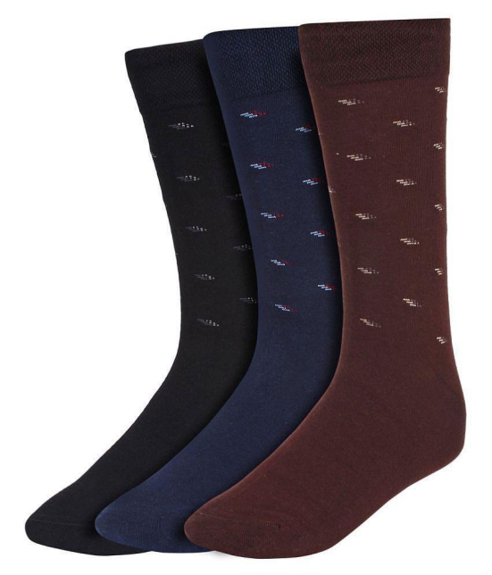 Creature Black Formal Mid Length Socks Pack of 3 - Black