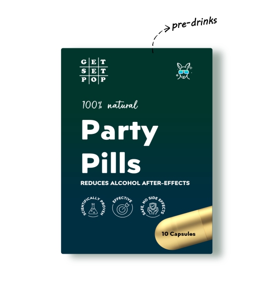 GetSetPop Party Pills-20 pills (?99 off)