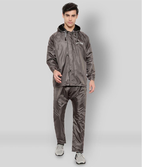 Zacharias Grey Rain Suit - 2XL