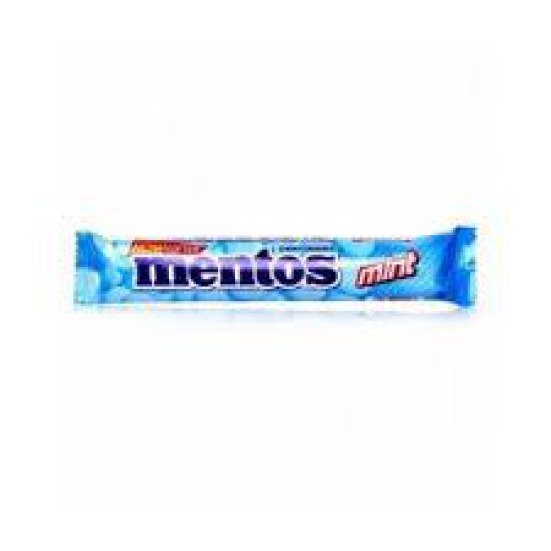 Chewy Dragees Mentos Mint Flavour 28.6G