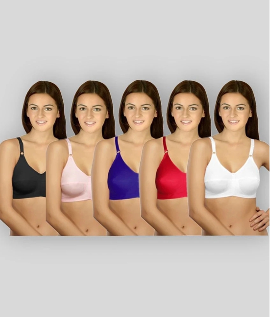 Selfcare Multi Color Cotton Growing Girl Bra - 36D