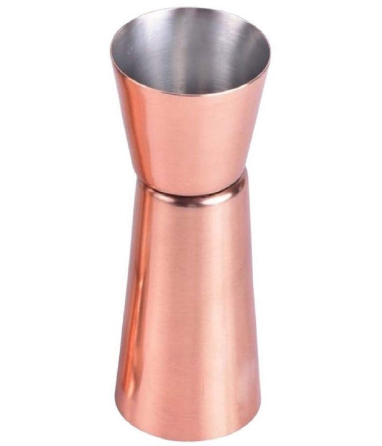 Dynore - Copper Stainless Steel Peg Measurer ( Pack of 1 ) - Copper