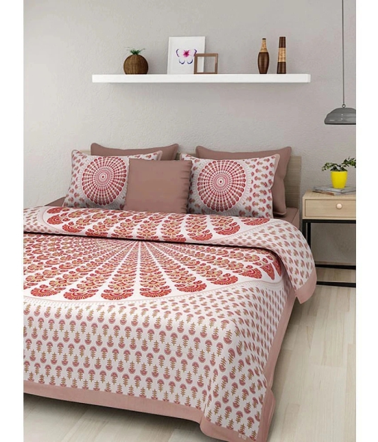 UniqChoice Double Cotton Printed Bed Sheet