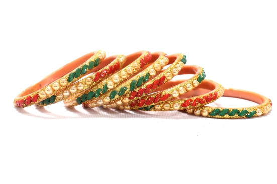 Tik Tok Fiber Bangle set of 8