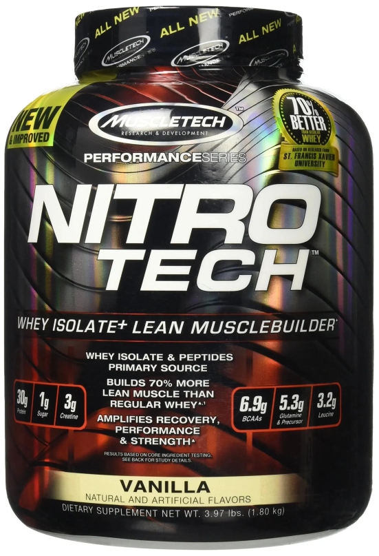 MUSCLETECH NITROTECH PERFORMANCE SERIES 3.97 LB VAN