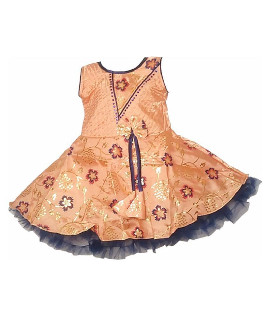 HVM Baby Girl Party Wear Frock (6-12M, 12-18M, 18-24M, 2-3Y, 3-4Y, 4-5Y) - None