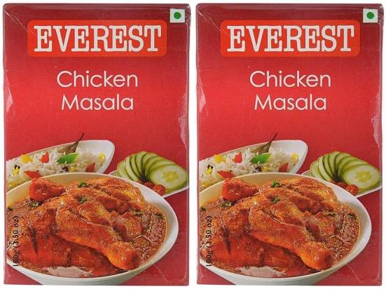 Everest Spices | Chicken Masala Powder | 100 Gm Each | Pack of 2| 200 Gm Pack