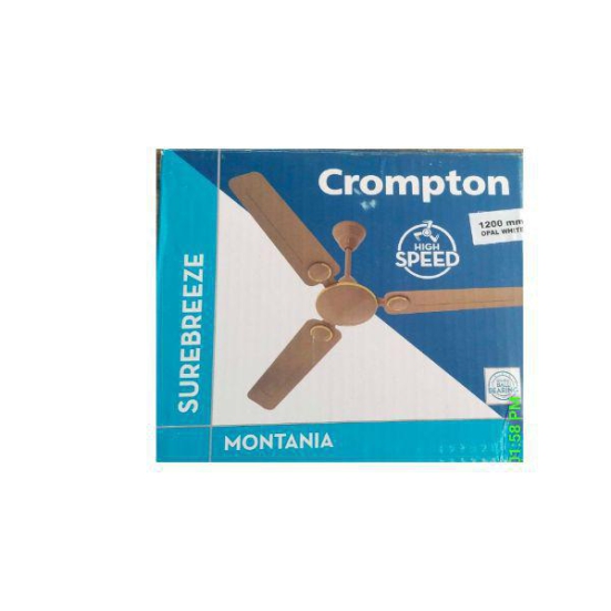 Crompton Surebreeze Montania 1200mm (48 inch) Ceiling Fan (Opal White)