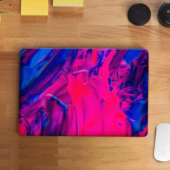 Purple Pattern Laptop Skin-17 Inch