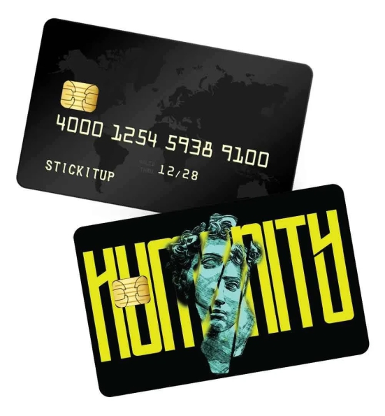 Humanity credit card skin