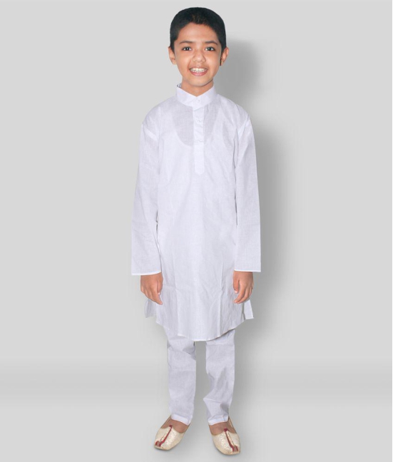 Goodluck Boys Cotton Kurta and Pyjama Set - None