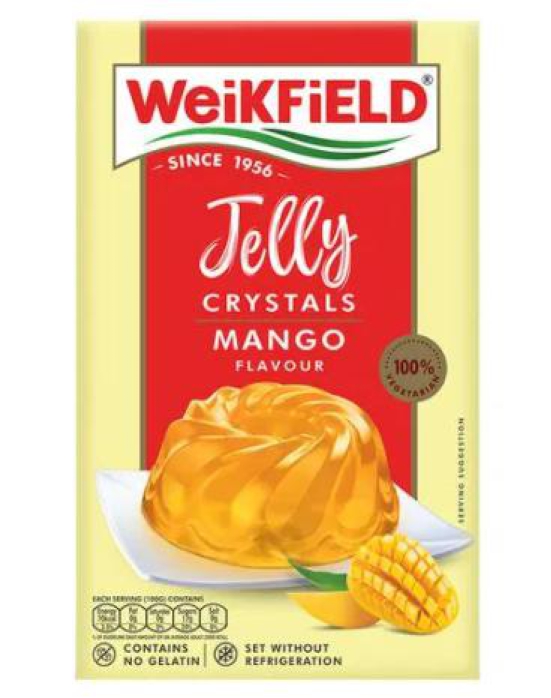 Weikfield Jelly Crystals Mango Flavour 90G