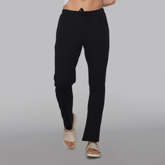 Pace Cotton Rich Track Pants Pitch Black L