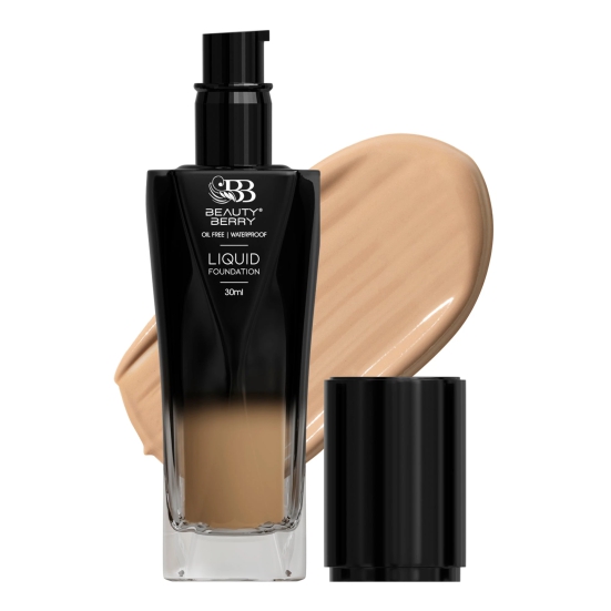 Beauty Berry Oil Free Waterproof Liquid Foundation-Shade 01