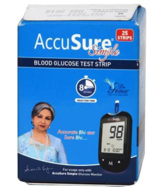 ACCUSURE SIMPLE, 25 STRIPS 4183