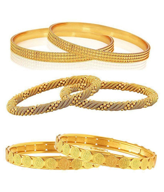 YouBella Fashion Jewellery Stylish Bangles Combo for Girls and Women - None