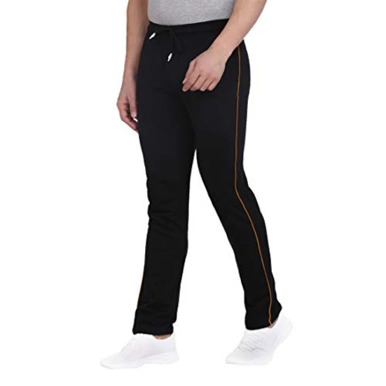 London Hills Mens Regular Fit Soft and Strong Trackpants | Solid Track Pants for Men | Striped Track Pants for Men (Pack of 1)