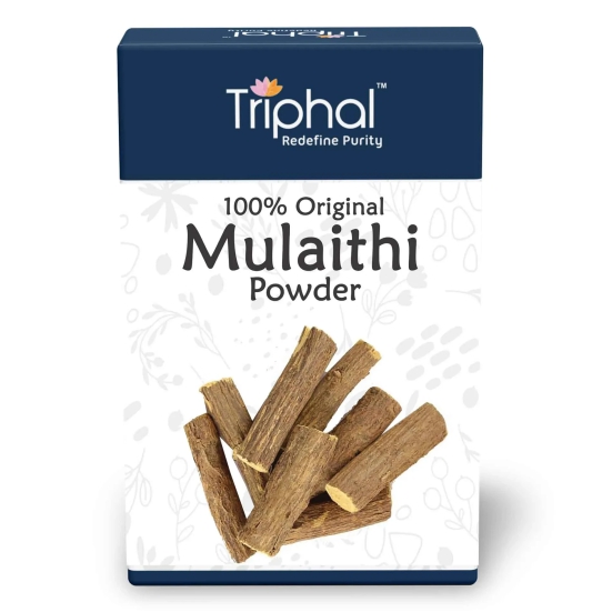 Mulethi Powder - Licorice Roots Powder - Yashtimadhu  Churn - Jethimadh Churan | Pure and Natural