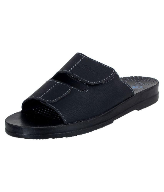 Chips Black Flip Flops - 8