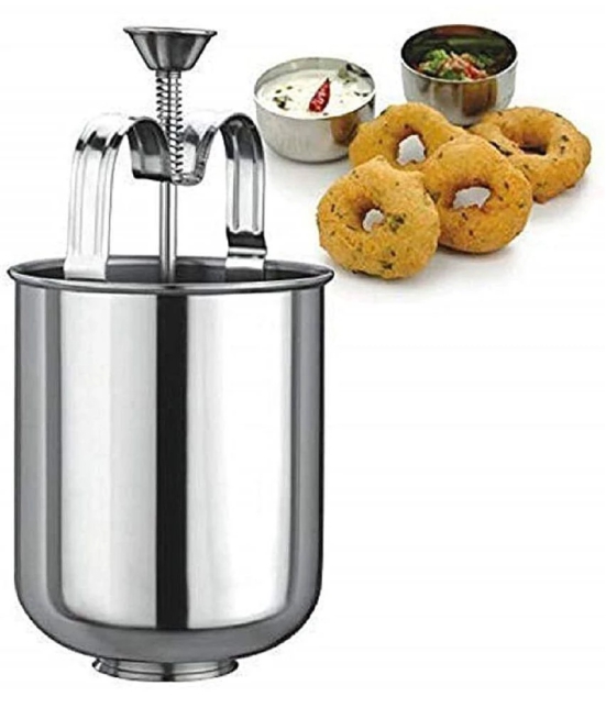 HOMETALES Steel Vada Maker - Steel