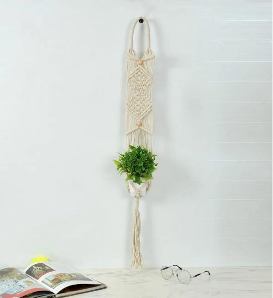 Macrame Hanger Planter Diamond Knots