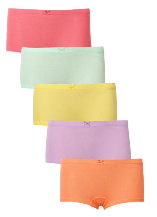 Girls Boyshorts Multicolor Combo Pack of 5-7-8 Y