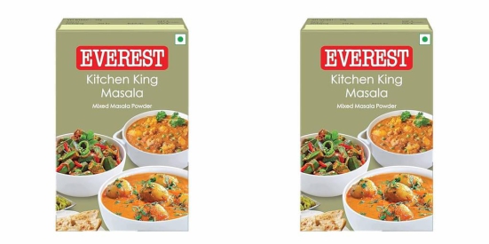 Everest Spices | Kitchen King Mixed Masala Powder 100 Gm Each | Pack of 2 | 200 Gm Pack