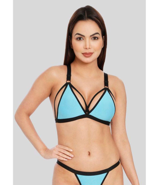 ILRASO - Blue Modal Non Padded Women's Bralette Bra ( Pack of 1 ) - None