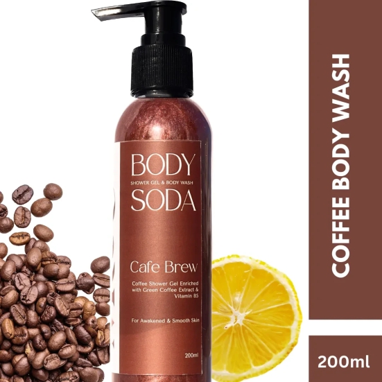 Cafe Brew Coffee Body Wash For Soft Skin