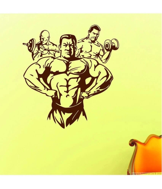 Decor Villa Gym Man Vinyl Wall Stickers